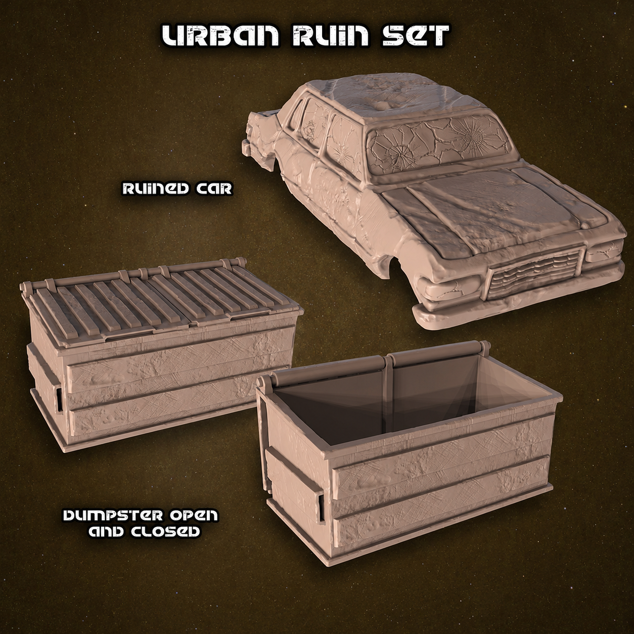 Urban Ruin Set #4