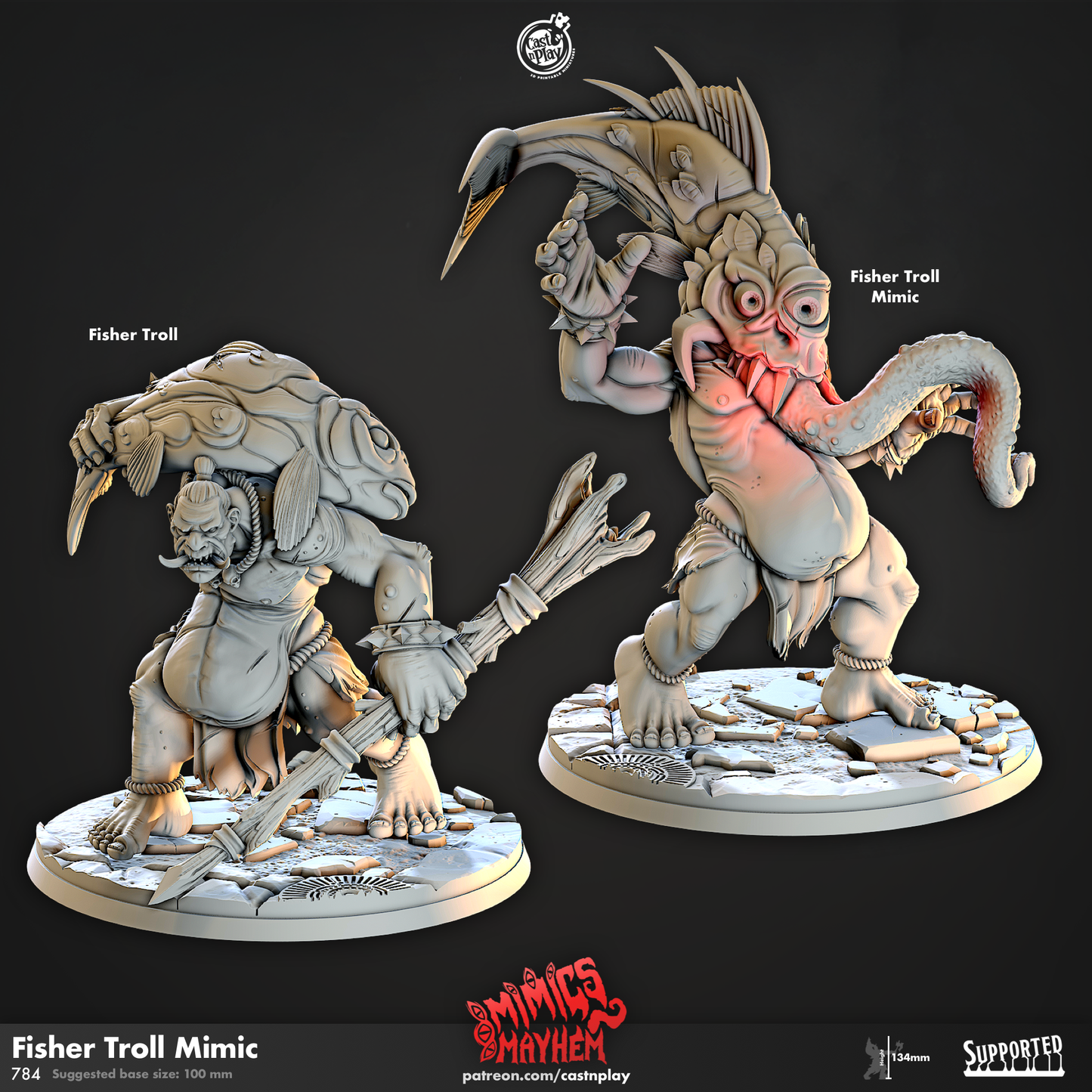 Fisher Troll & Fisher Troll Mimic