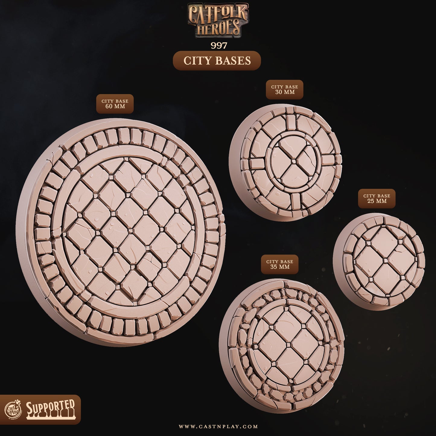 Catfolk Heroes City Bases