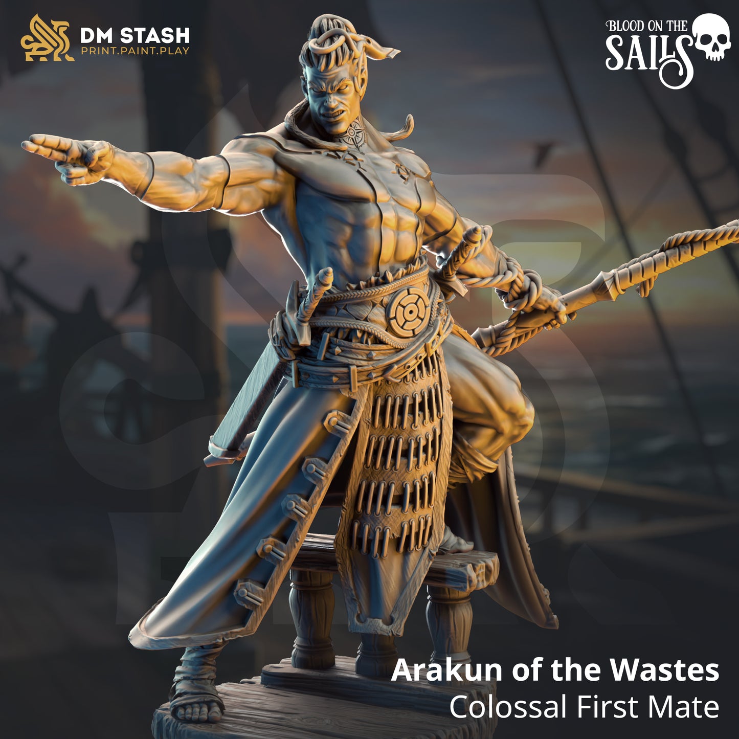 Arakun of the Wastes – Colossal First Mate