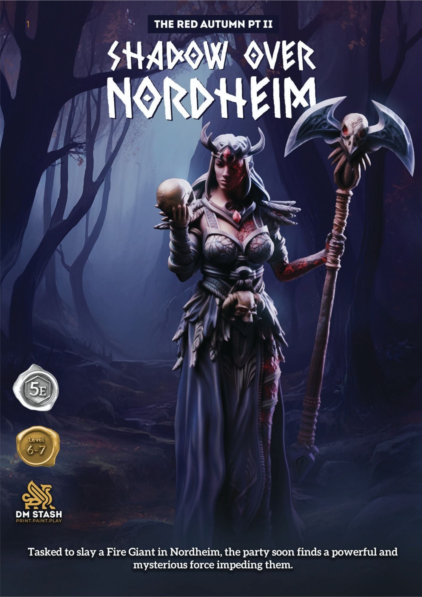 Shadow Over Nordheim Collection with Red Autumn Pt. II 5E Campaign