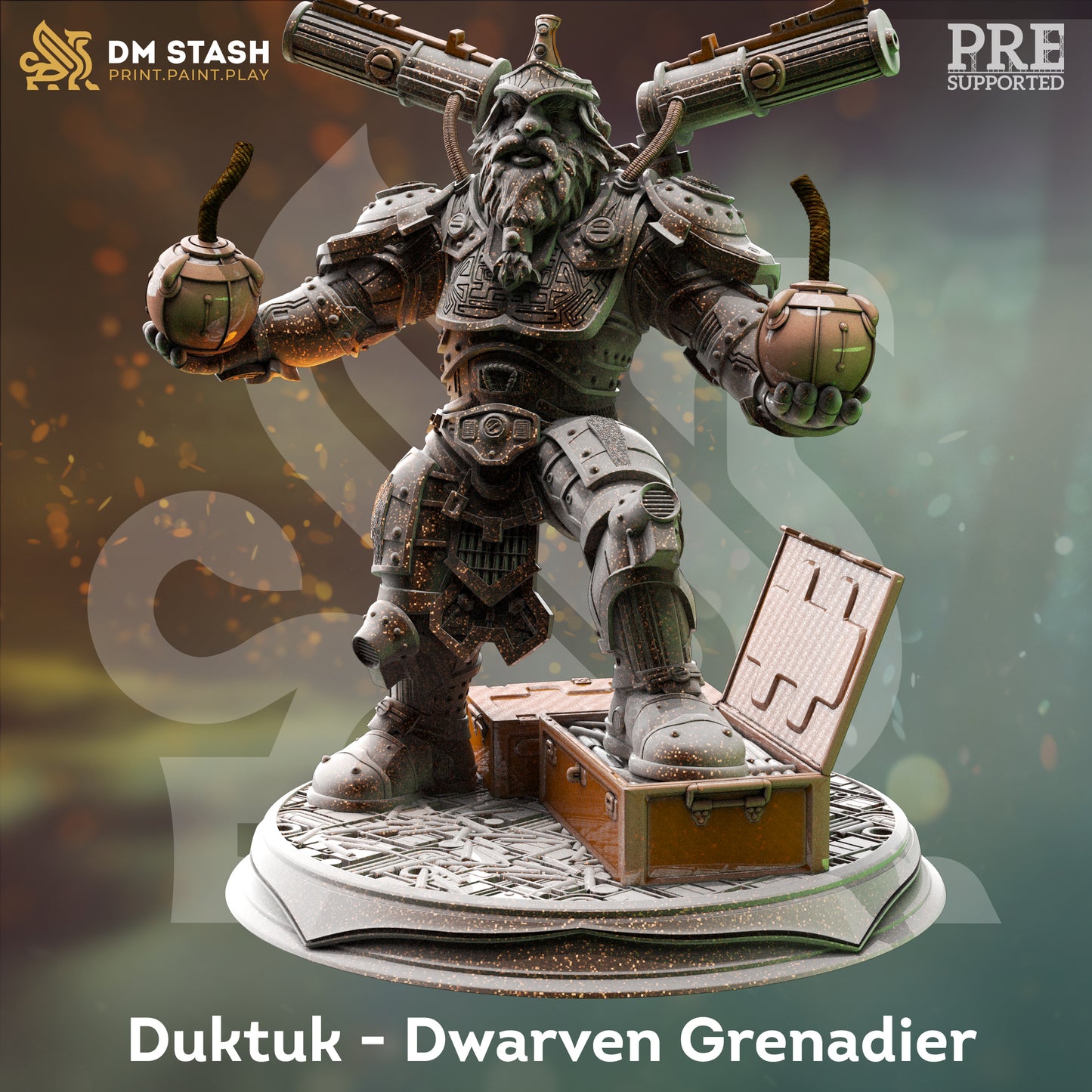 Duktuk - Dwarven Grenadier