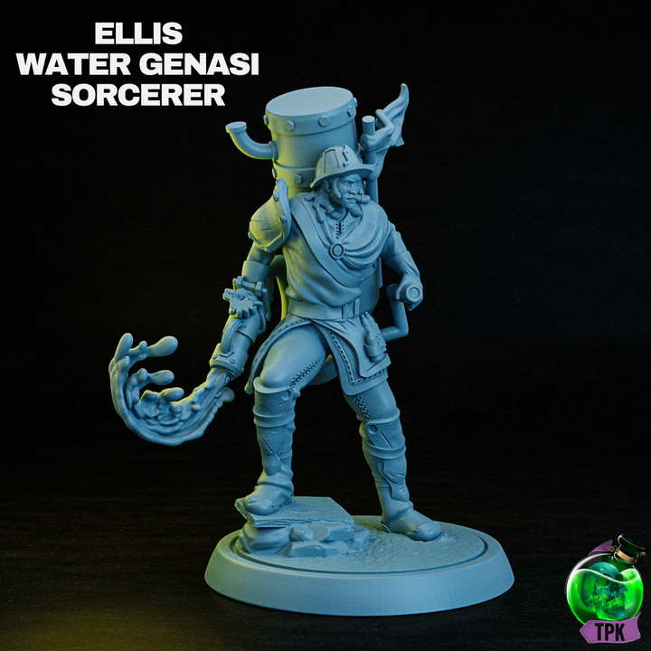 Ellis, Water Genasi Sorcerer