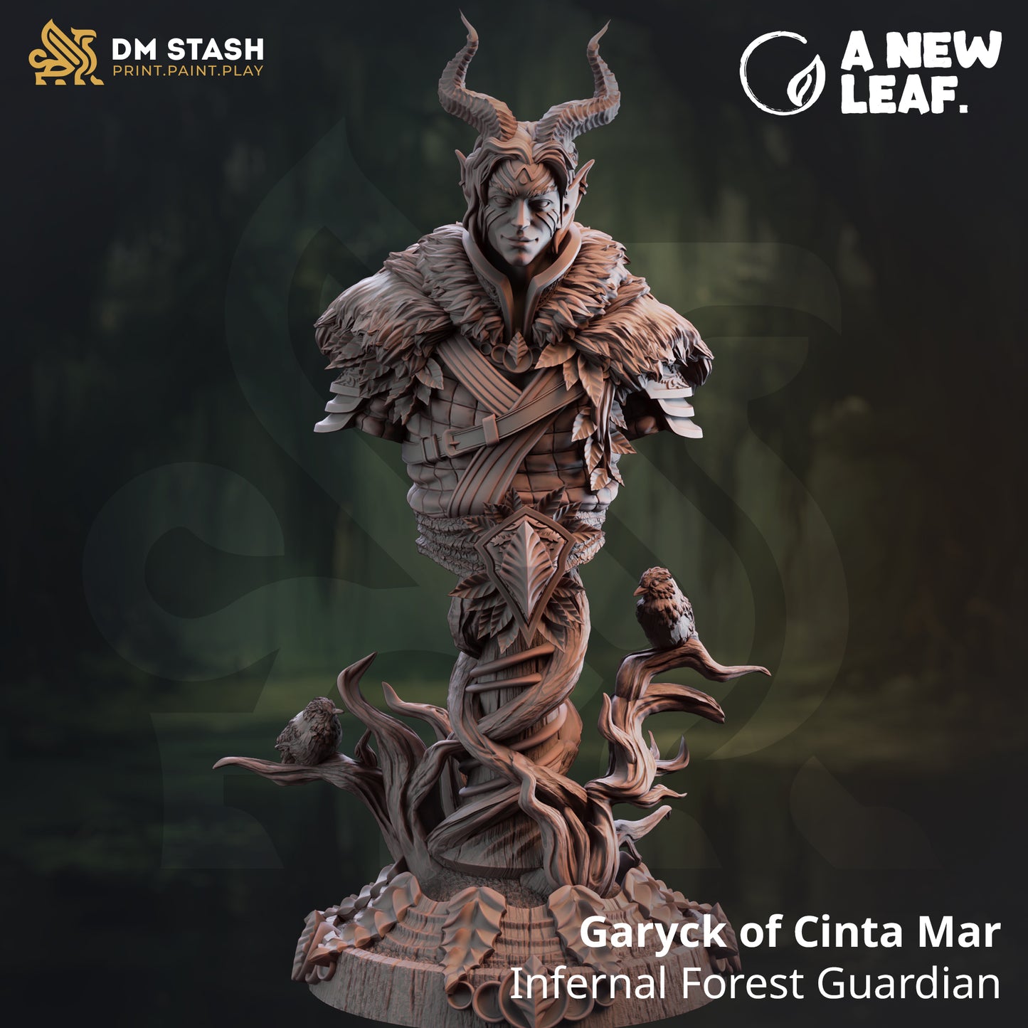 BUST Garyck of Cinta Mar - Infernal Forest Guardian