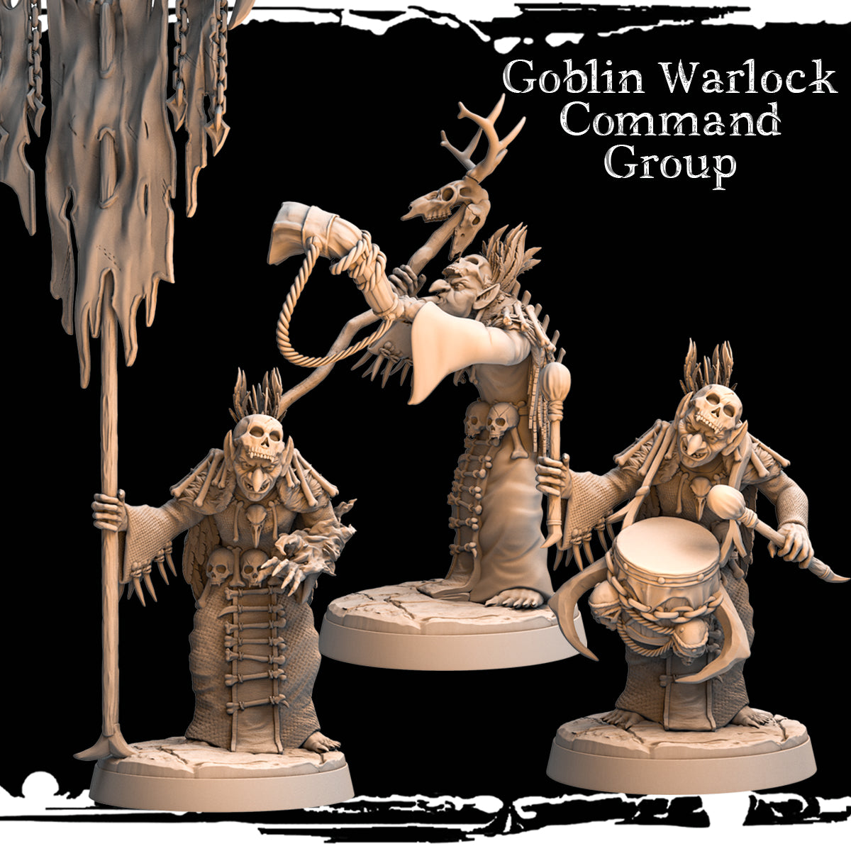 Goblin Warlock Command Group