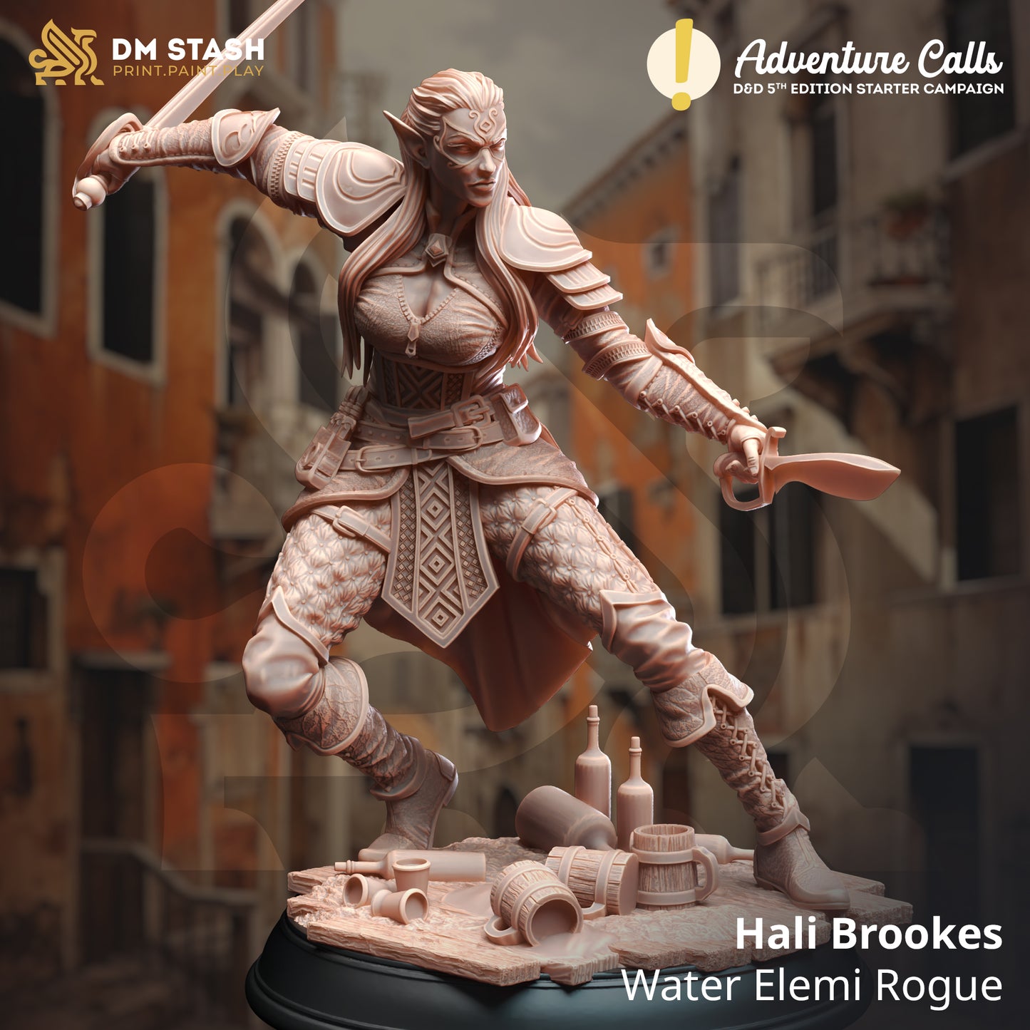 Hali Brookes, Water Elemi Rogue
