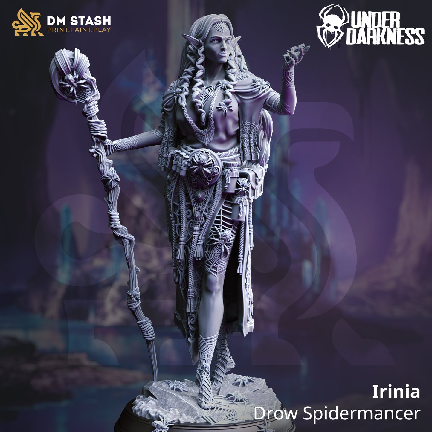 Irinia, Drow Spidermancer