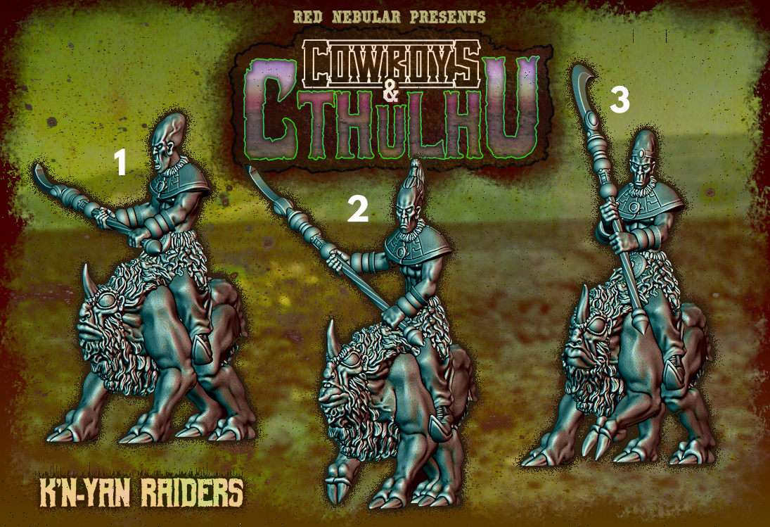 K'n-Yan Raiders with Halberds