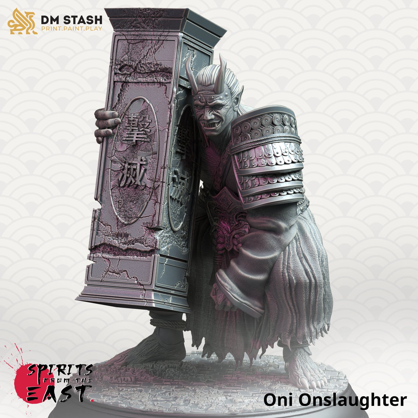Oni Slaughterer with Pillar