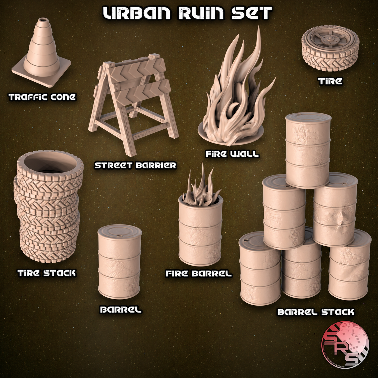 Urban Ruin Set #2