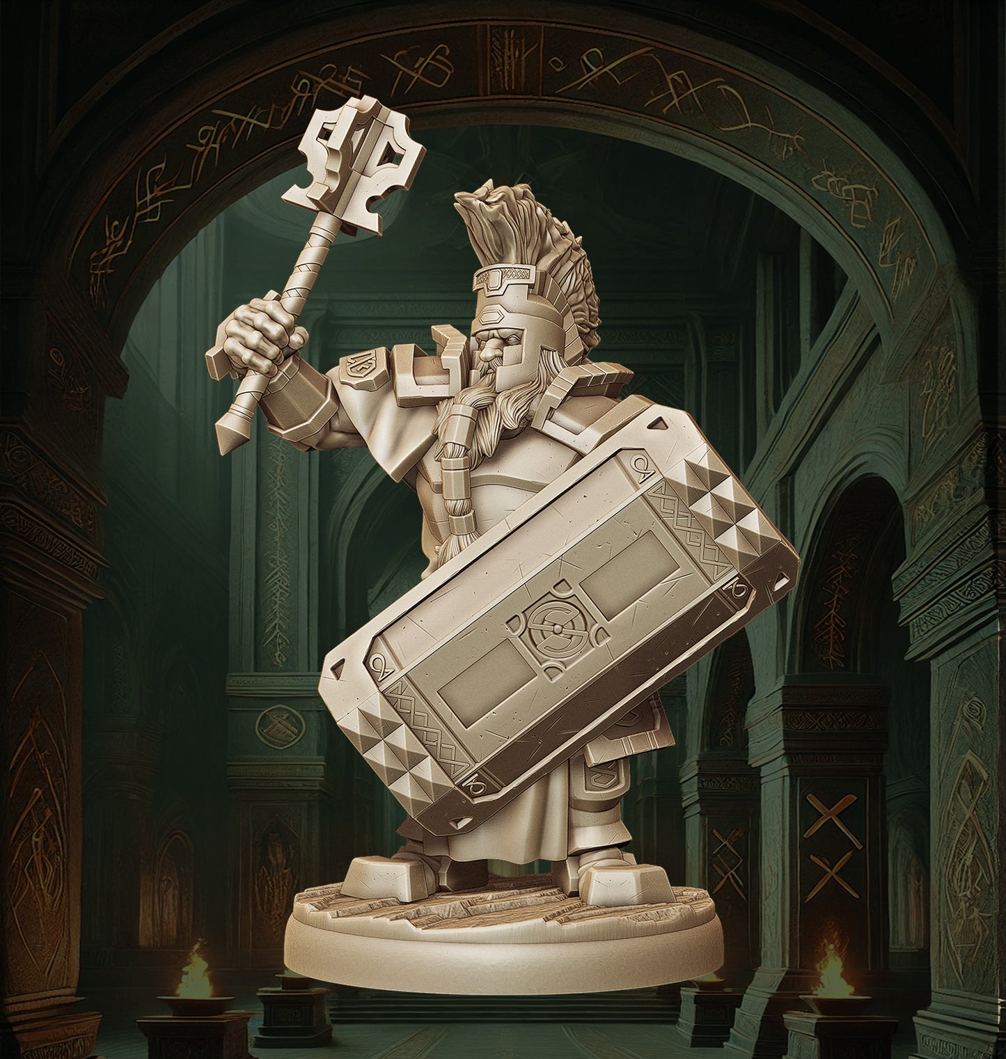 Dwarf Defender Champion