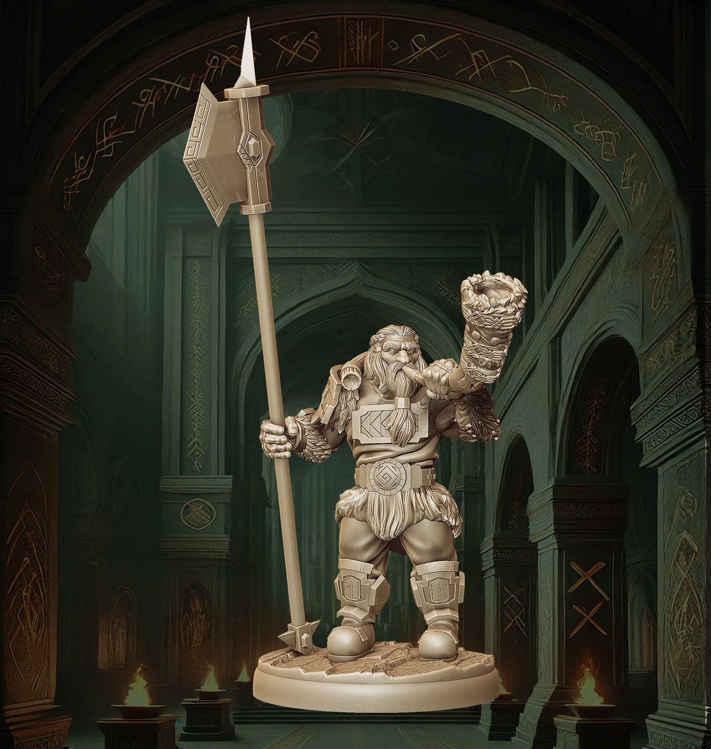 Dwarf Cleaver Hornblower