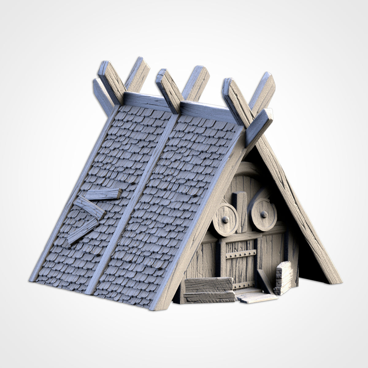 Viking Houses Tabletop Terrain