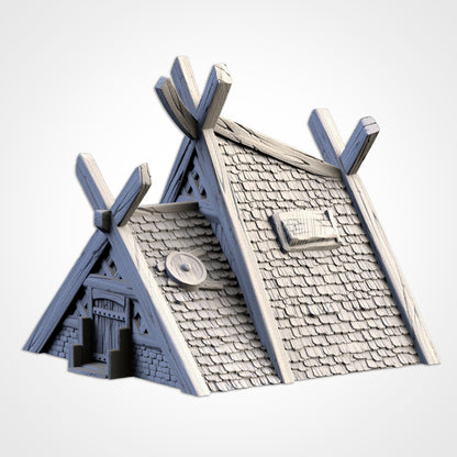 Viking Houses Tabletop Terrain