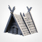 Viking Houses Tabletop Terrain