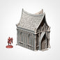 Wood Elf Houses Tabletop Terrain