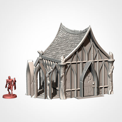 Wood Elf Houses Tabletop Terrain