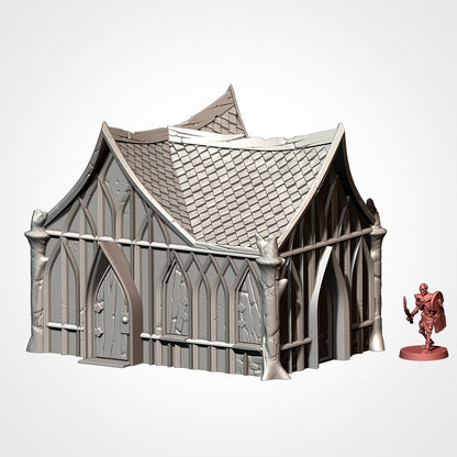 Wood Elf Houses Tabletop Terrain
