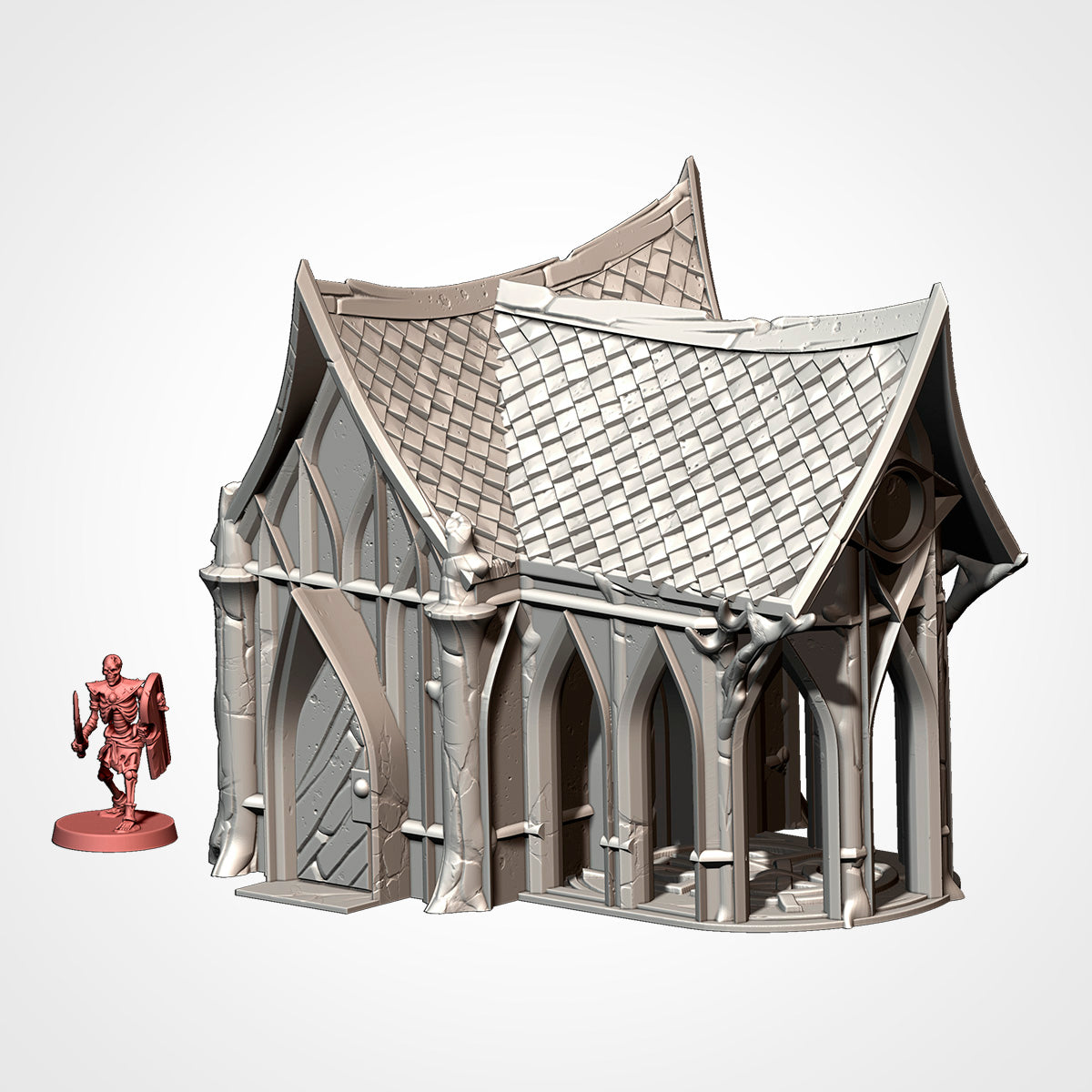 Wood Elf Houses Tabletop Terrain