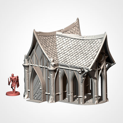 Wood Elf Houses Tabletop Terrain