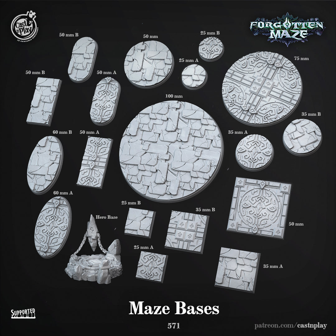 Forgotten Maze Bases