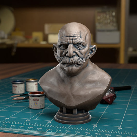 Strongman Bust