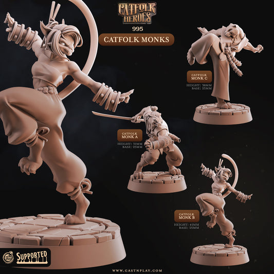 Catfolk Monk