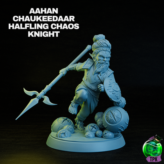 Aahan Chaukeendaar Halfling Chaos Knight