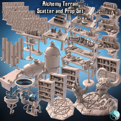 Alchemy Lab Props Set 2