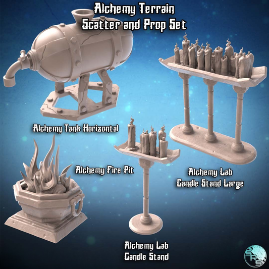 Alchemy Lab Props Set 3