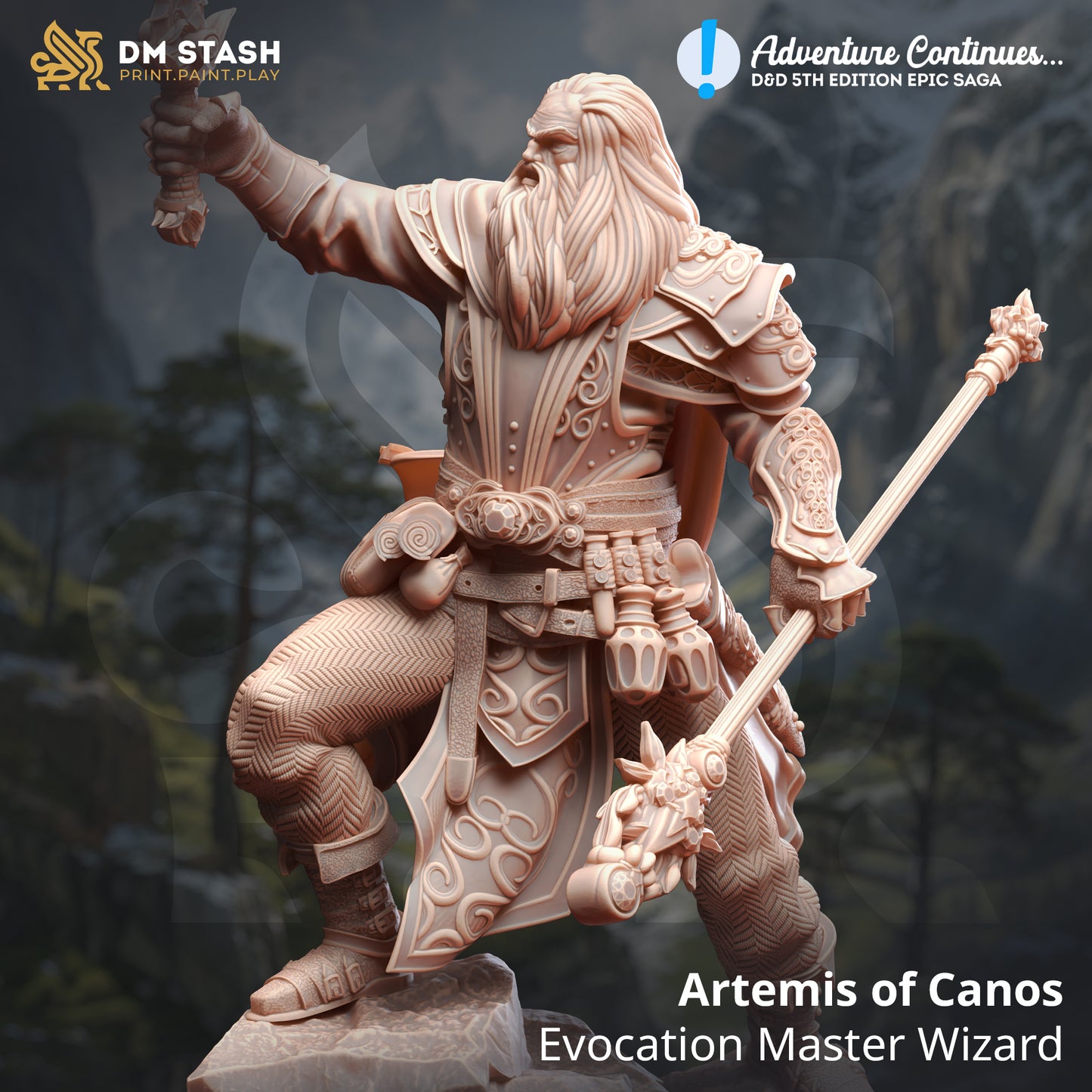 Artemis of Canos, Evocation Master Wizard
