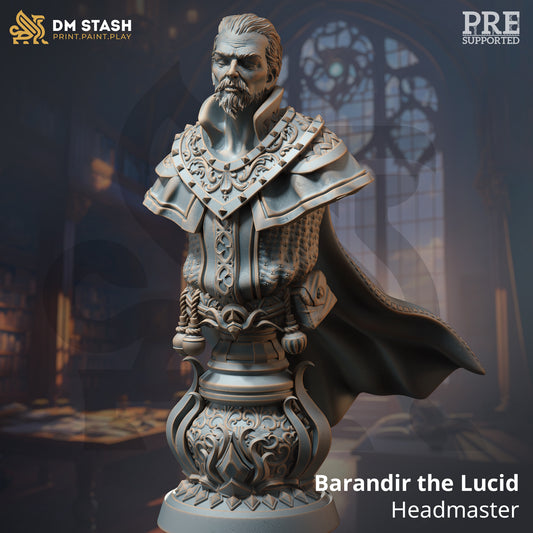 BUST Barandir the Lucid - Headmaster