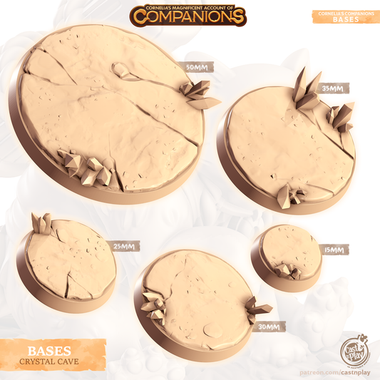 Crystal Cave Bases - Cornelia's Magnificent Account of Companions