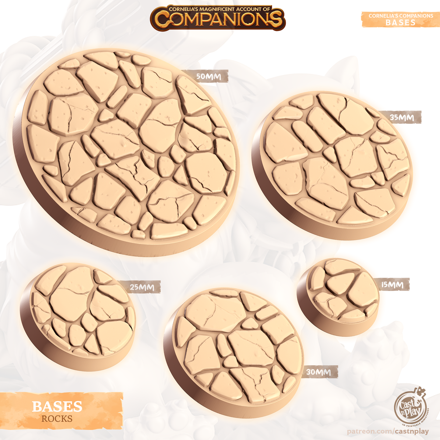 Rocks Bases - Cornelia's Magnificent Account of Companions