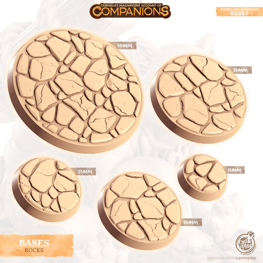 Rocks Bases - Cornelia's Magnificent Account of Companions