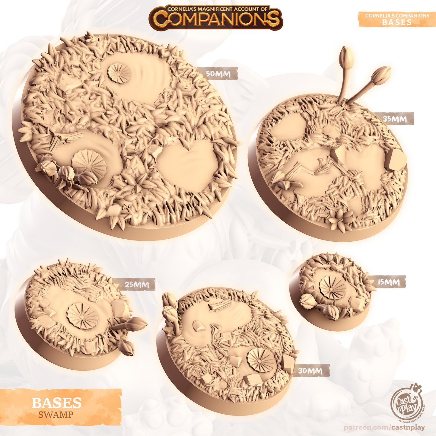 Swamp Bases - Cornelia's Magnificent Account of Companions