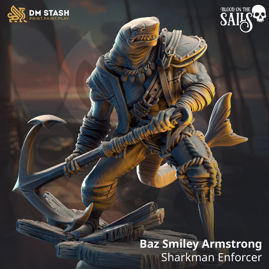 Baz Smiley Armstrong - Sharkman Enforcer - Great White