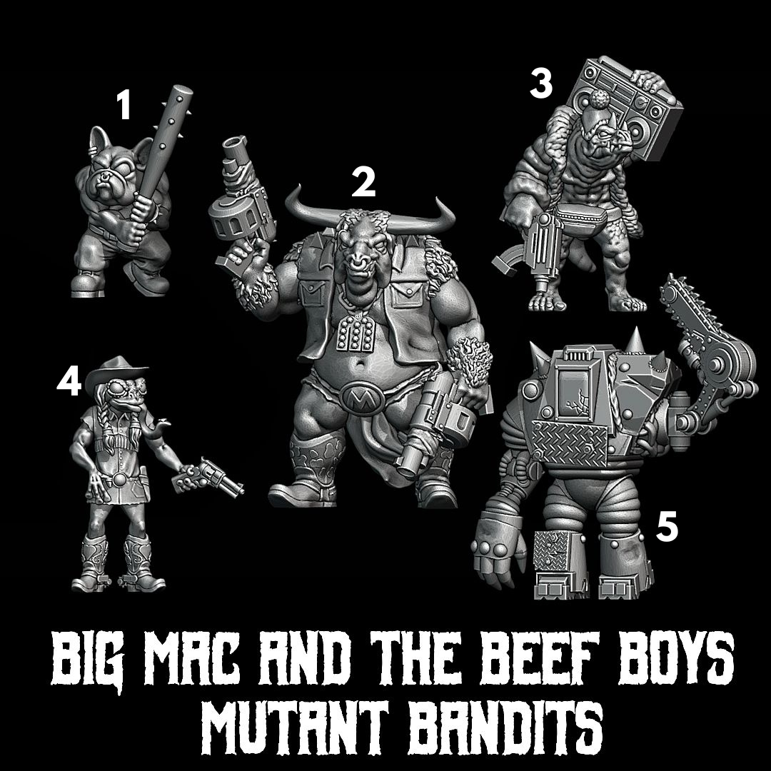 Big Mac and the Beef Boys Mutant Bandits