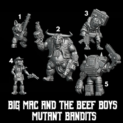 Big Mac and the Beef Boys Mutant Bandits