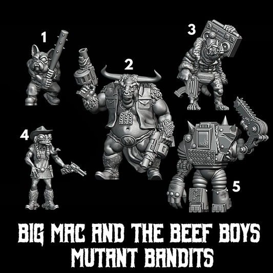 Big Mac and the Beef Boys Mutant Bandits
