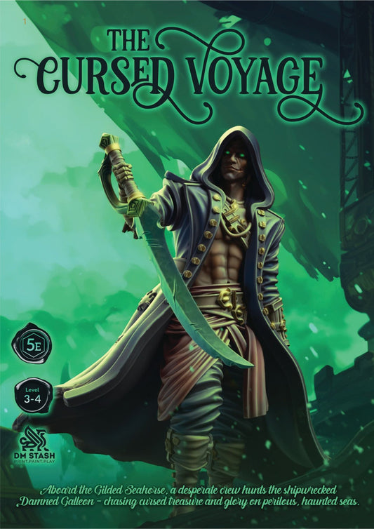Blood on the Sails Collection with The Cursed Voyage 5E One Shot