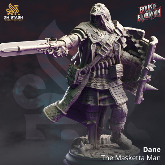 Dane the Masketta Man with Mask Down