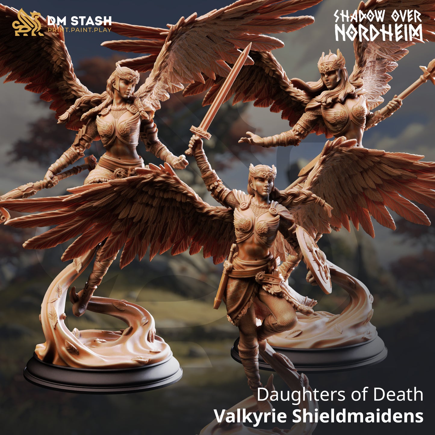 Daughters of Death - Valkyrie Shieldmaidens