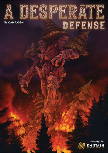 Fire & Fey Collection with A Desperate Defense 5E One Shot