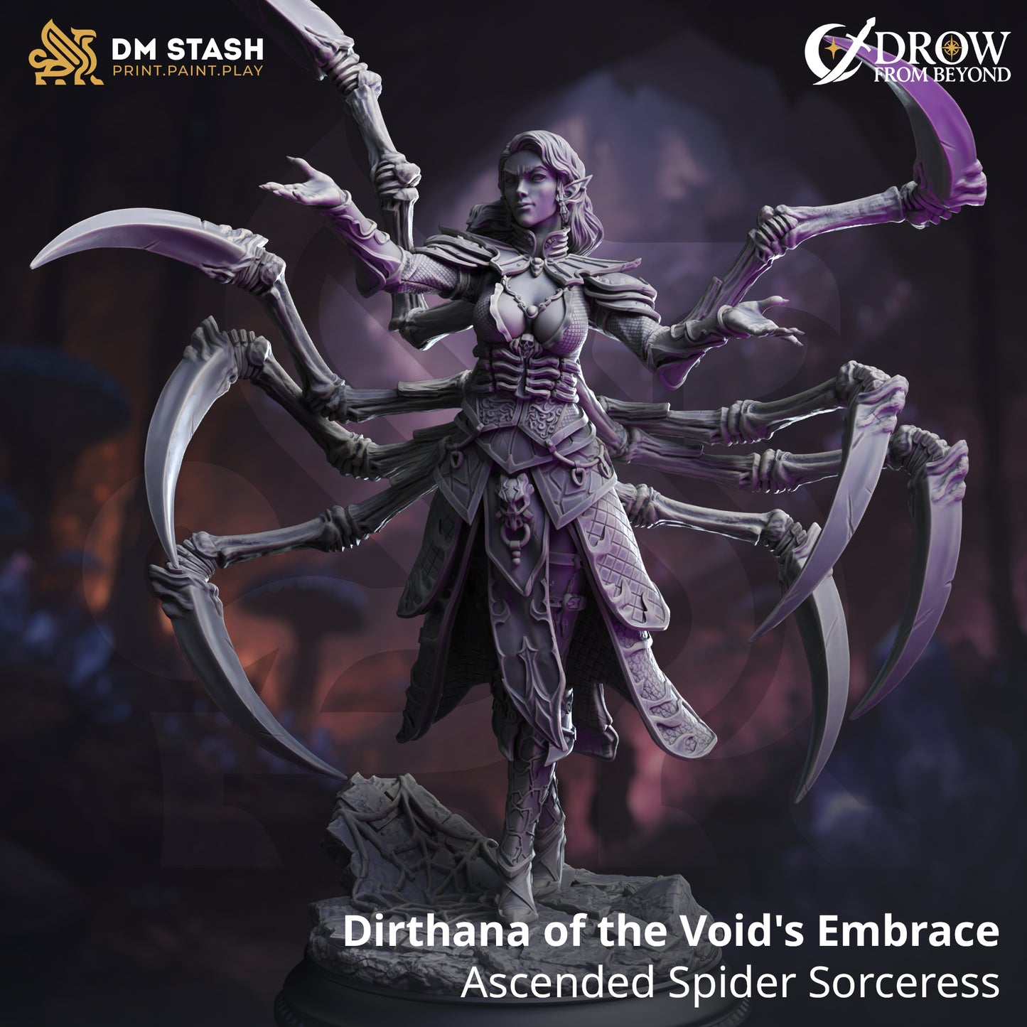 Dirthana of the Void's Embrace - Ascended Spider Sorceress