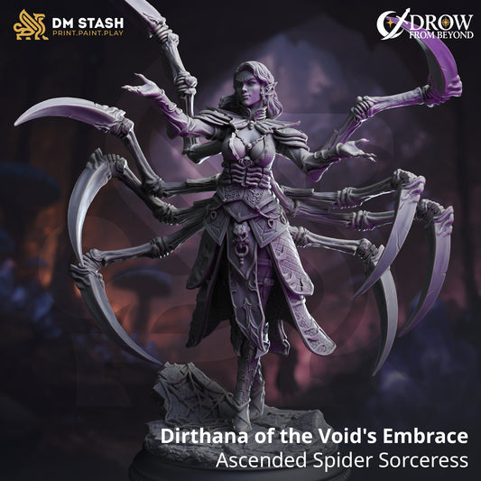 Dirthana of the Void's Embrace - Ascended Spider Sorceress