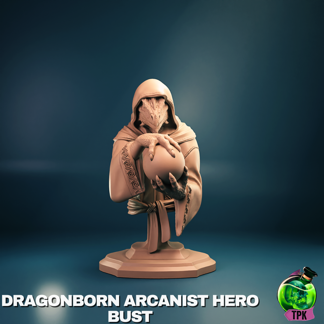Dragonborn Arcanist Bust