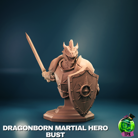 Dragonborn Martial Bust