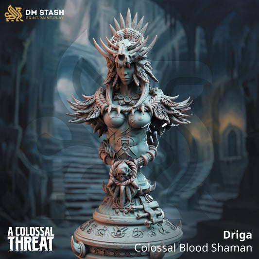 BUST Driga - Female Colossal Blood Mage