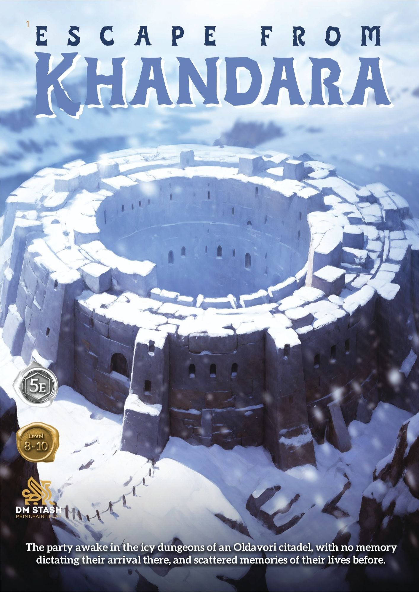 A Colossal Threat Collection with Escape from Khandara 5E One Shot